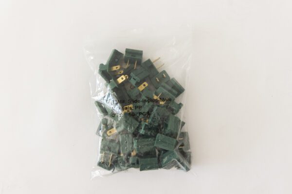 Male Slide Plugs - Green - Image 3